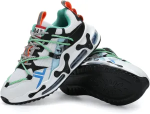 Milazzo Men's Retro Color Blocked Comfy Breathable Shoes Walking Casual Athletic Shoes