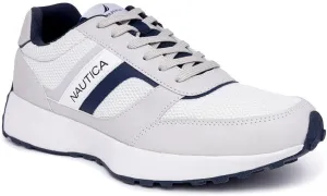 Nautica Men's Lace-Up Sneakers  Casual, Stylish, and Comfortable for Walking