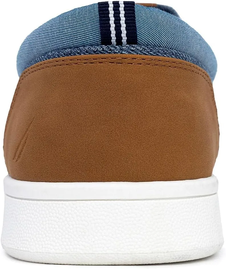 Nautica Men's Slip-On Loafers Casual Moc Toe Sneakers Boat Shoes Slipper for Men  Lightweight & Comfortable - Derwin