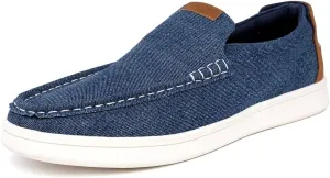 Nautica Men's Slip-On Loafers Casual Moc Toe Sneakers Boat Shoes Slipper for Men  Lightweight & Comfortable - Derwin