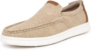 Nautica Men's Slip-On Loafers Casual Moc Toe Sneakers Boat Shoes Slipper for Men  Lightweight & Comfortable - Derwin
