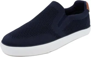 Nautica Men's Slip-On Sneakers  Breathable Knit Casual Walking Shoes, Lightweight Comfort Fashion Loafers - Kotor