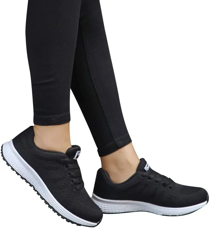 Non Slip Work Shoes Women Fashion Shoes For Women 2024 Trendy Fall Walking Wide Toe Mesh Workout Outdoor Sneakers