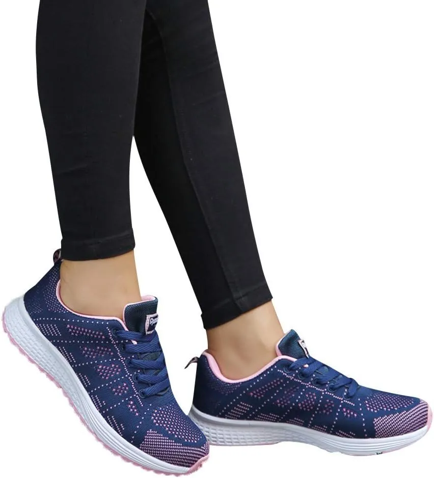 Non Slip Work Shoes Women Fashion Shoes For Women 2024 Trendy Fall Walking Wide Toe Mesh Workout Outdoor Sneakers