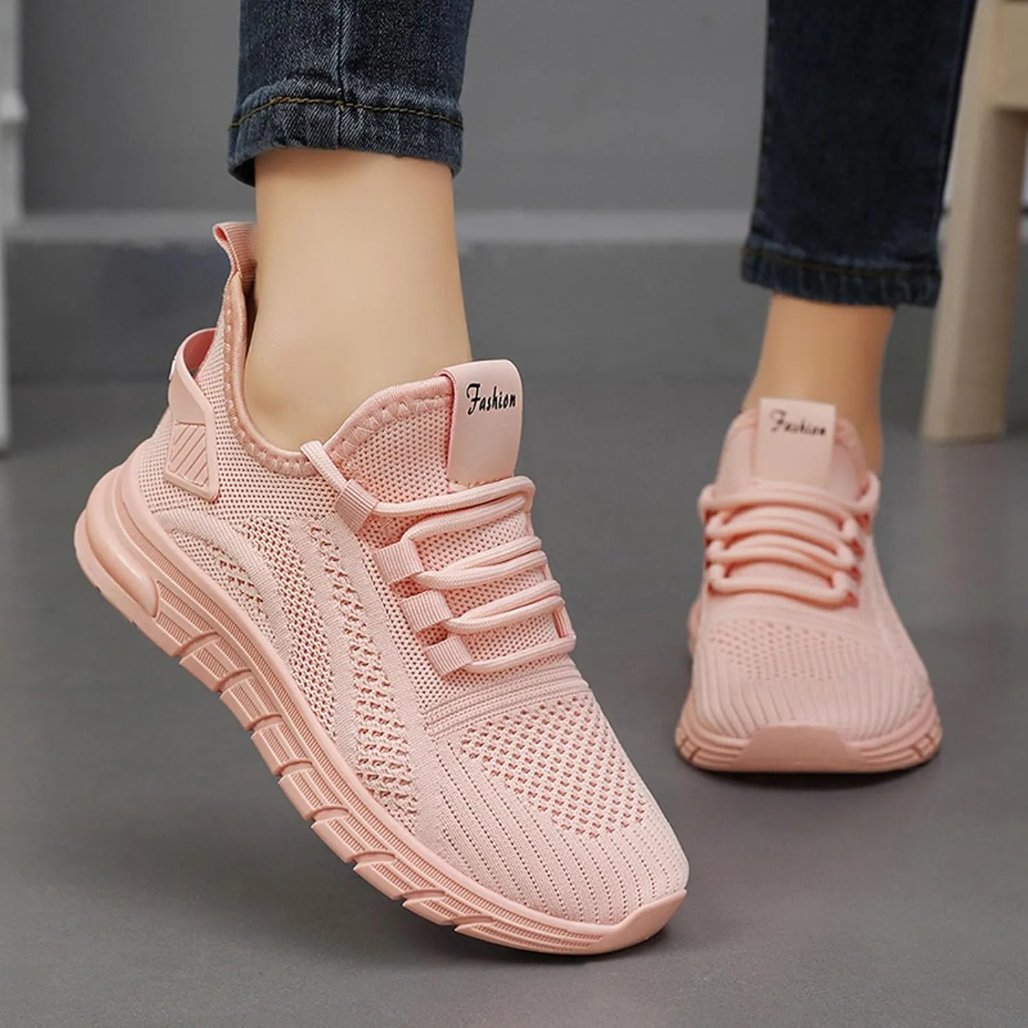 Orthopedic Shoes for Women Slip Ons Running Shoes Non Slip Walking Shoes Lightweight Gym Workout Shoes Breathable Fashion Sneakers