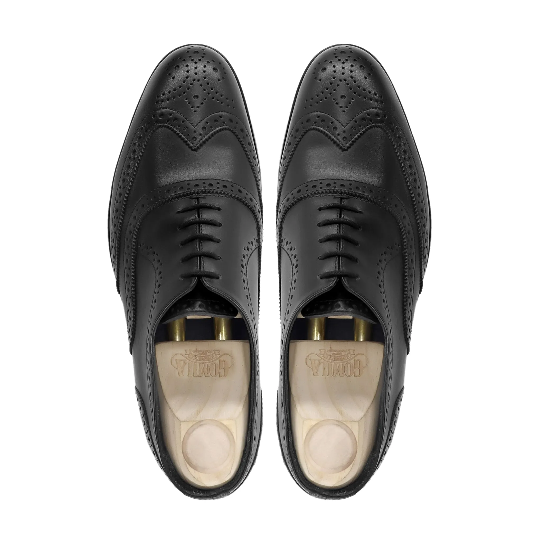 Pacific - Men's Black Calf Leather Oxford Shoe