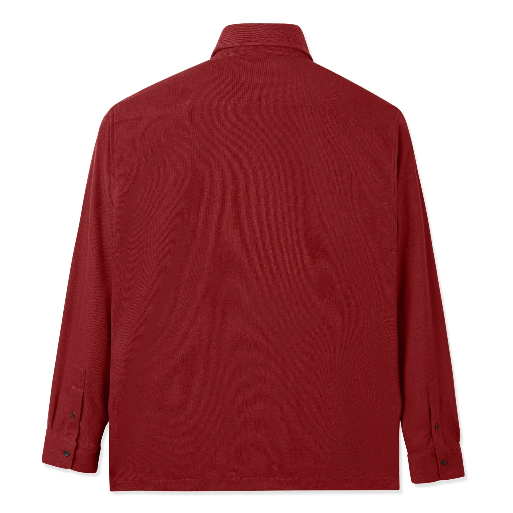 Parisian Polo Long Sleeve - Maroon
