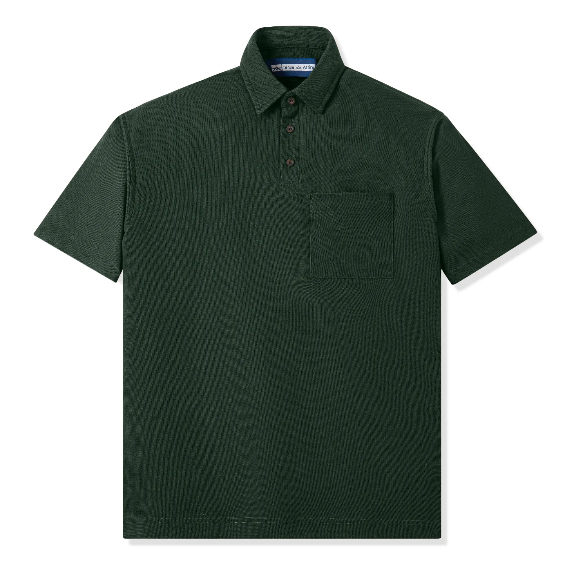 Parisian Polo Short Sleeve - Deep Green