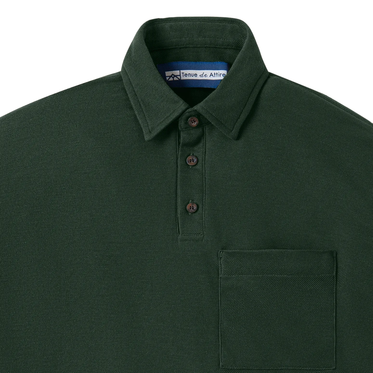 Parisian Polo Short Sleeve - Deep Green