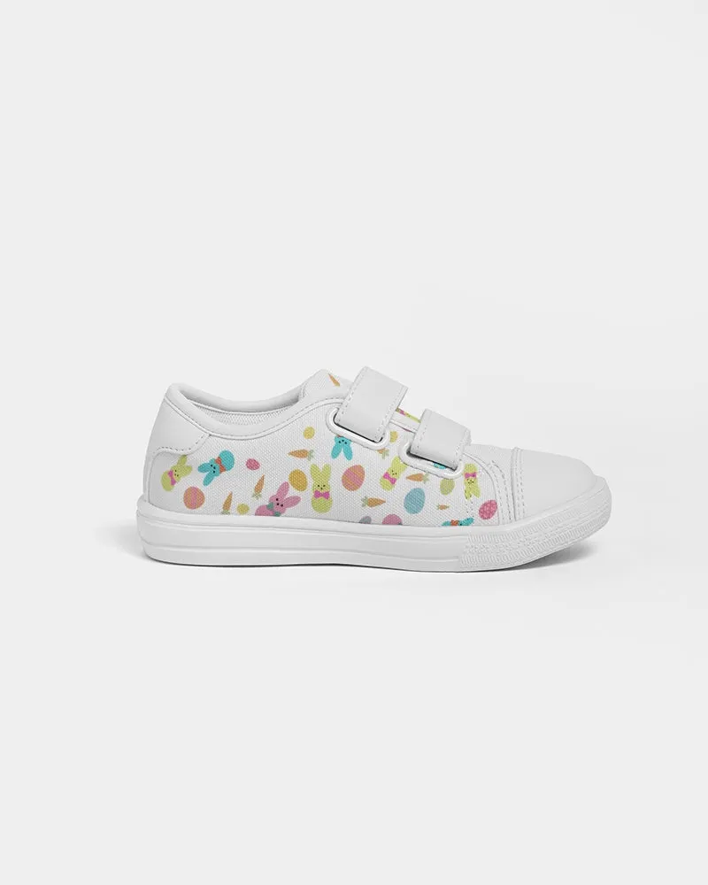 Peep My Bunny Pals! Kids Velcro Sneakers