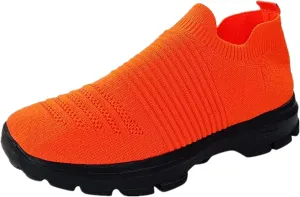 Shoes For Women Trendy Sneakers Walking Shoes Slip on Sock Sneakers Lady Girls Mesh Loafers Fashion Running Tennis Shoes