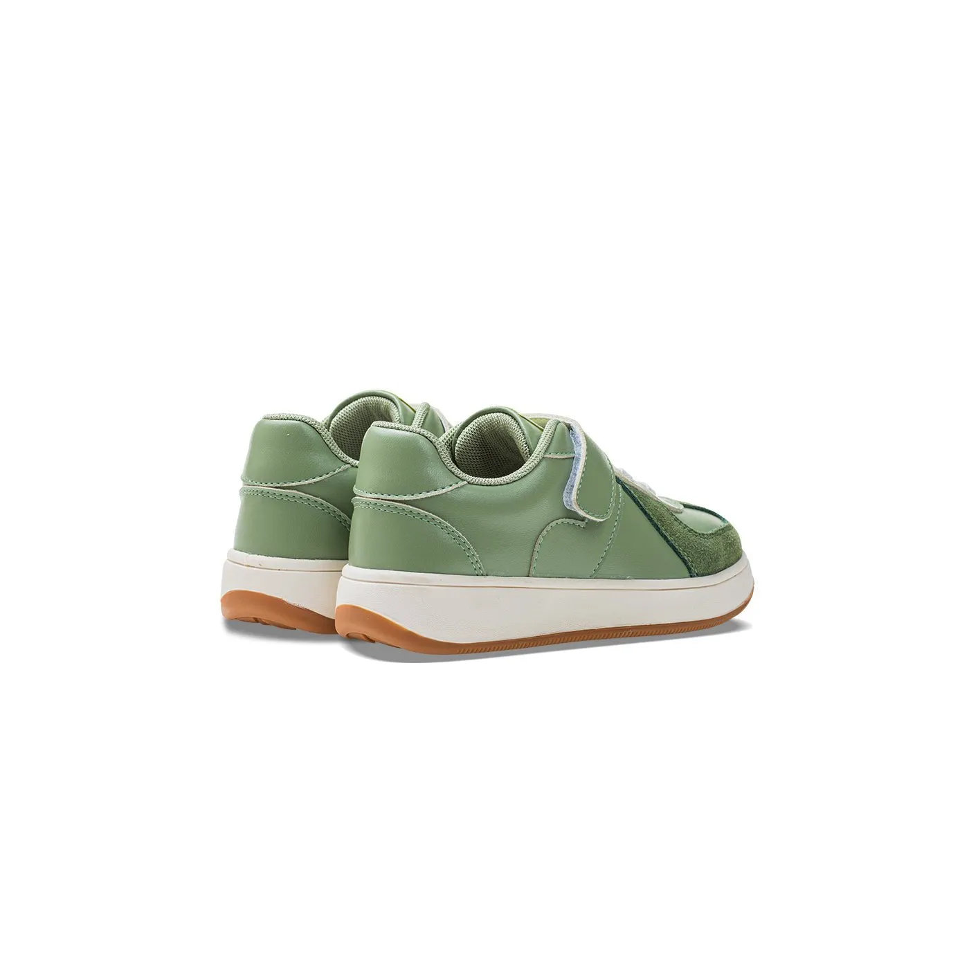 Skateboarder Breathable Kids Green Sneakers