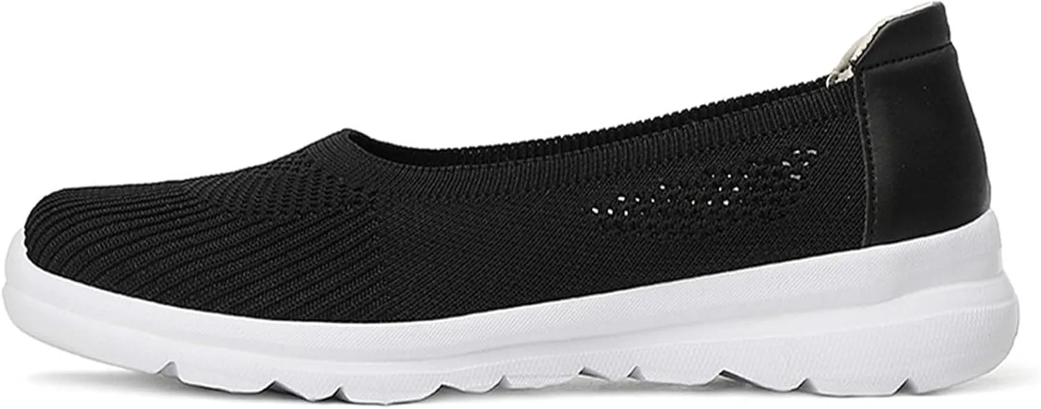 Slipper on Walking Shoes for Women Comfy Lightweight Solid Color Sneakers Workout Sports Gym Shoe Beach Summer Footwear