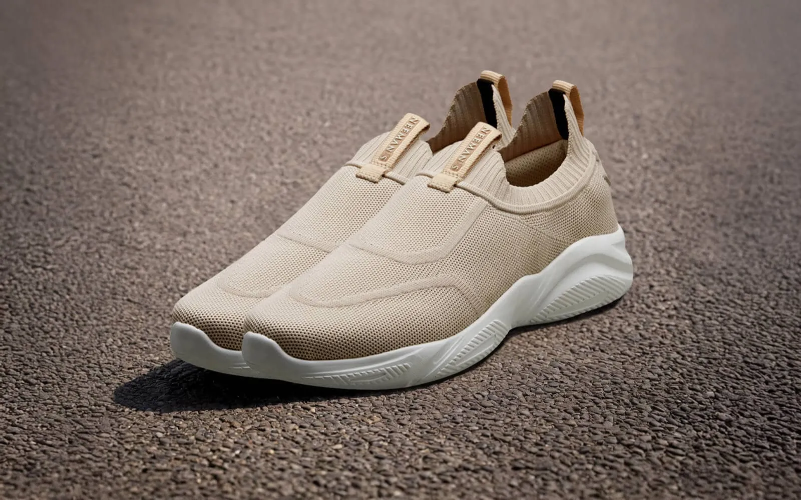Sole Max Slip Ons : Ultra Beige
