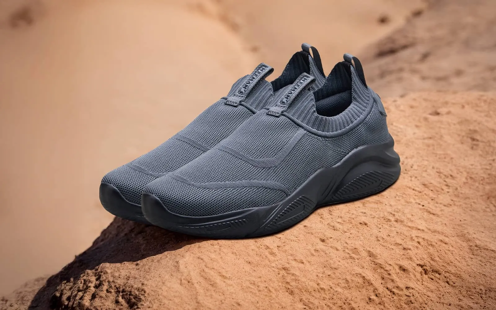 Sole Max Slip Ons : Ultra Grey