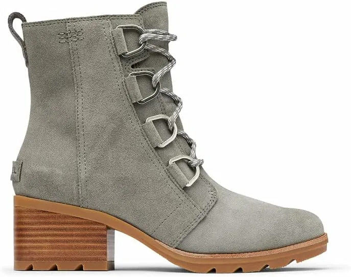 Sorel Women's Cate Lace Bootie  Waterproof Leather Rain Boot