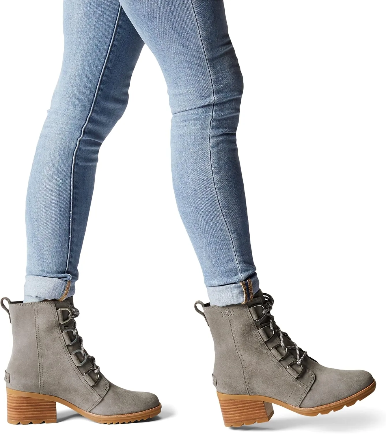 Sorel Women's Cate Lace Bootie  Waterproof Leather Rain Boot