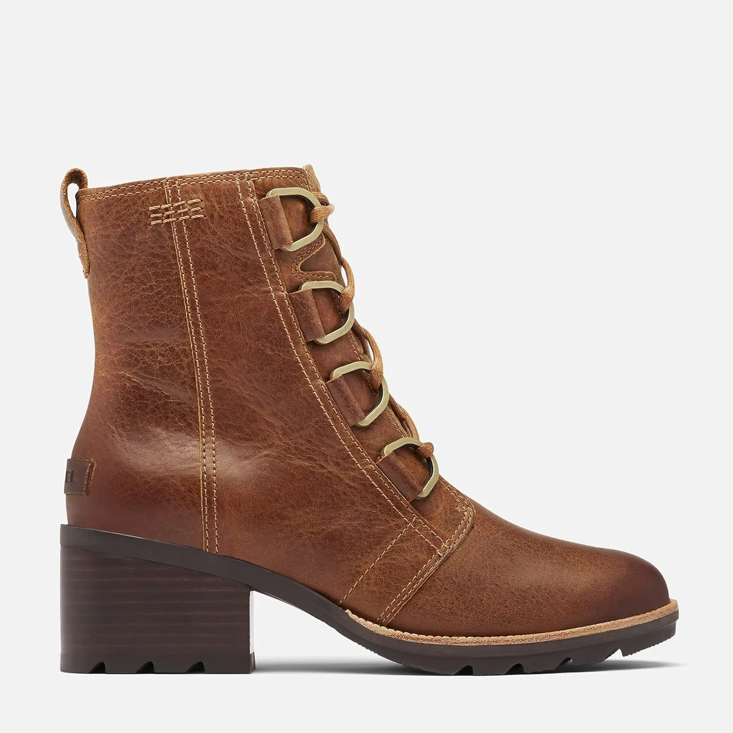 Sorel Women's Cate Lace Bootie  Waterproof Leather Rain Boot