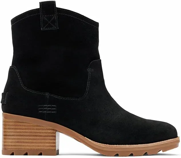 Sorel Women's Cate Pull On Boot  Waterproof Suede Rain Boot