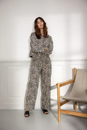 Soya Concept Owena 3-C Pants Animal Print