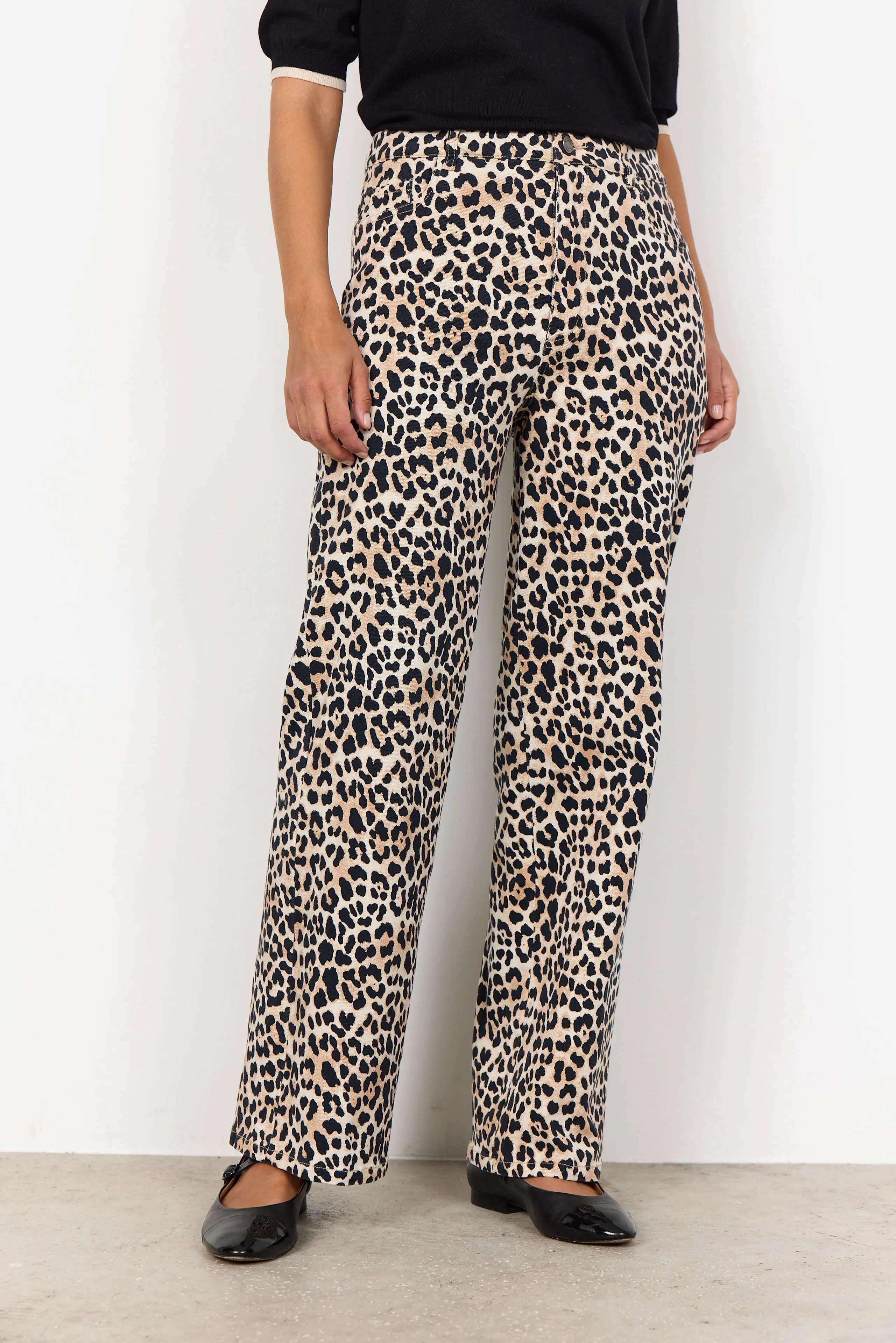 Soya Concept Owena 3-C Pants Animal Print