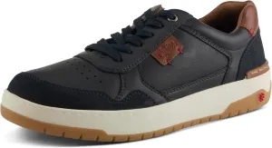 Spring Step Men's Syed Vegan Sneakers  Lace-Up Shoes with Side Zipper, Shock-Absorbent Sole, and Water-Resistant Comfort