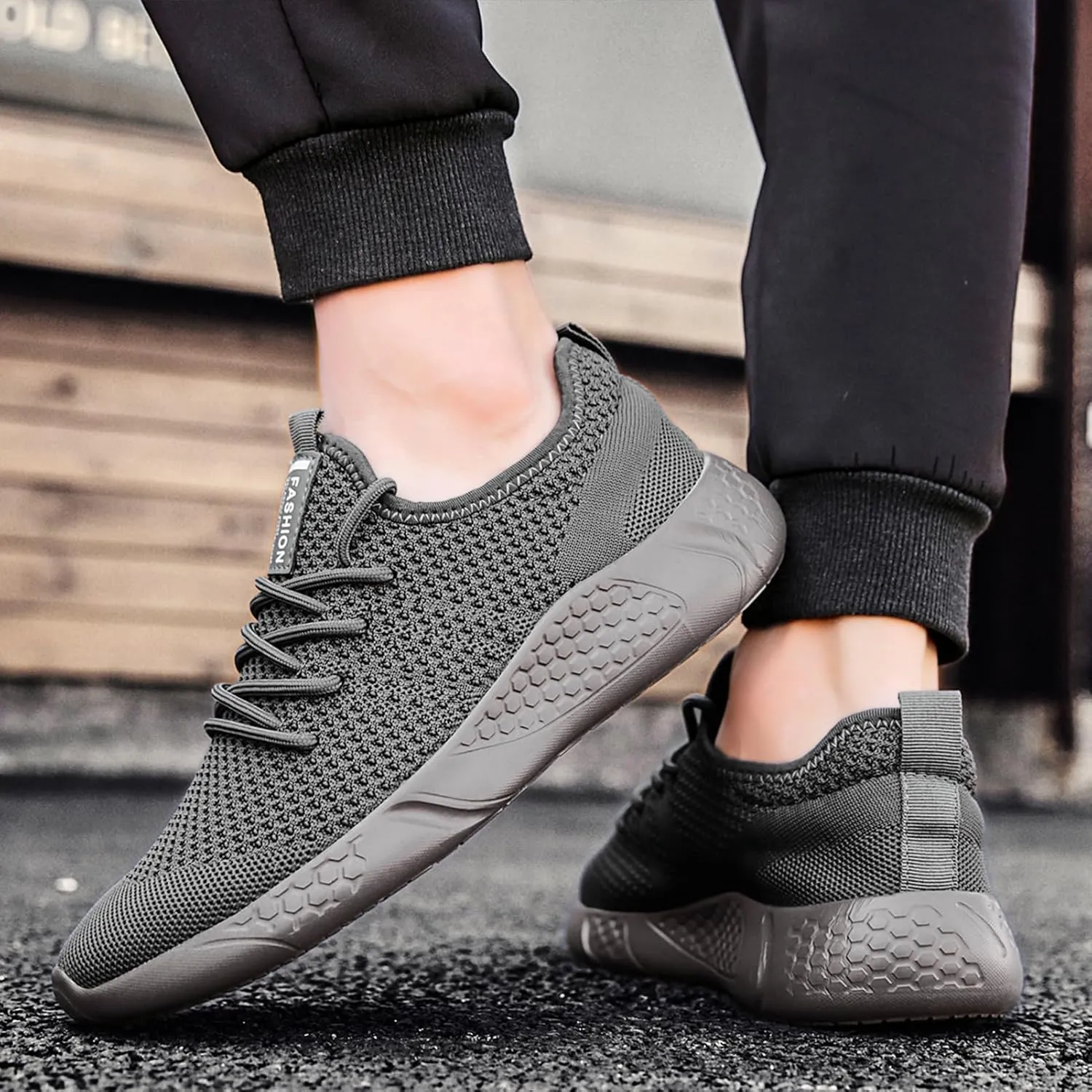 Tennis Shoes Men Running Sneakers Lightweight Breathable