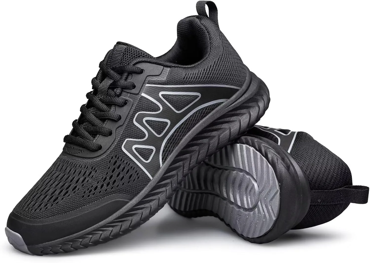 vibdiv Sneakers Women Runners Walking Shoes Wide Rubber Fitness Training Tennis Gym Wide Non-Slip Stylish