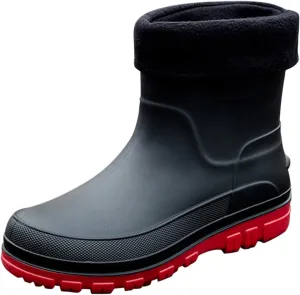 Waterproof Non-Slip Rain Boots for Outdoor Trendy Rain Boots for Women and Men with Anti-Slip Sole