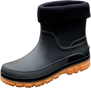 Waterproof Non-Slip Rain Boots for Outdoor Trendy Rain Boots for Women and Men with Anti-Slip Sole