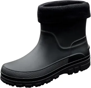 Waterproof Non-Slip Rain Boots for Outdoor Trendy Rain Boots for Women and Men with Anti-Slip Sole