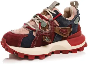 Women & Girls' Colorful Dad Sneakers - Retro Y2K Chunky Platform Cute Shoes, Perfect for City Walk, Beach Travel, Kawaii Streetwear, Comfy Everyday, Back to School, Birthday Gifts, Vintage