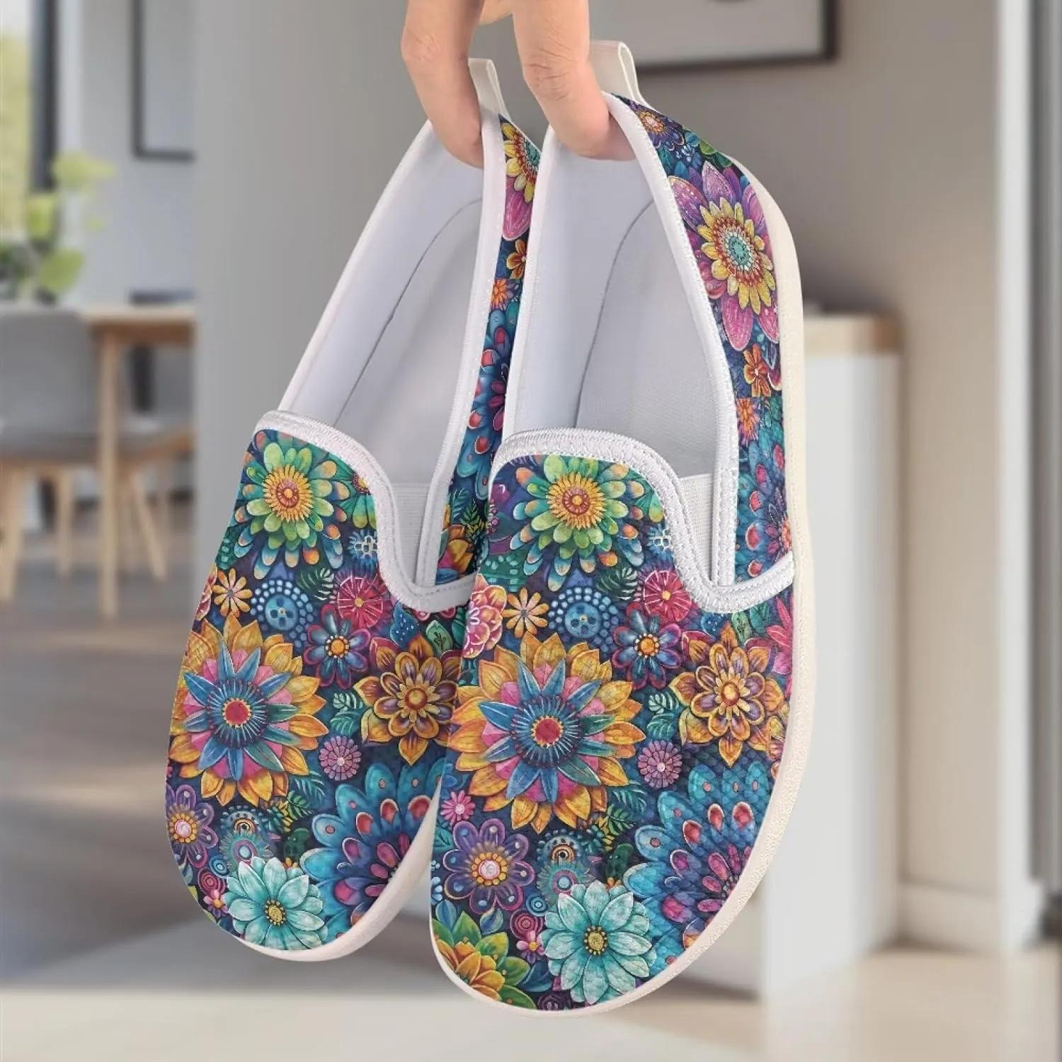 Women's Fashion Sneakers Casual Slip On Tennis Shoes Arch Support Walking Shoes for Women