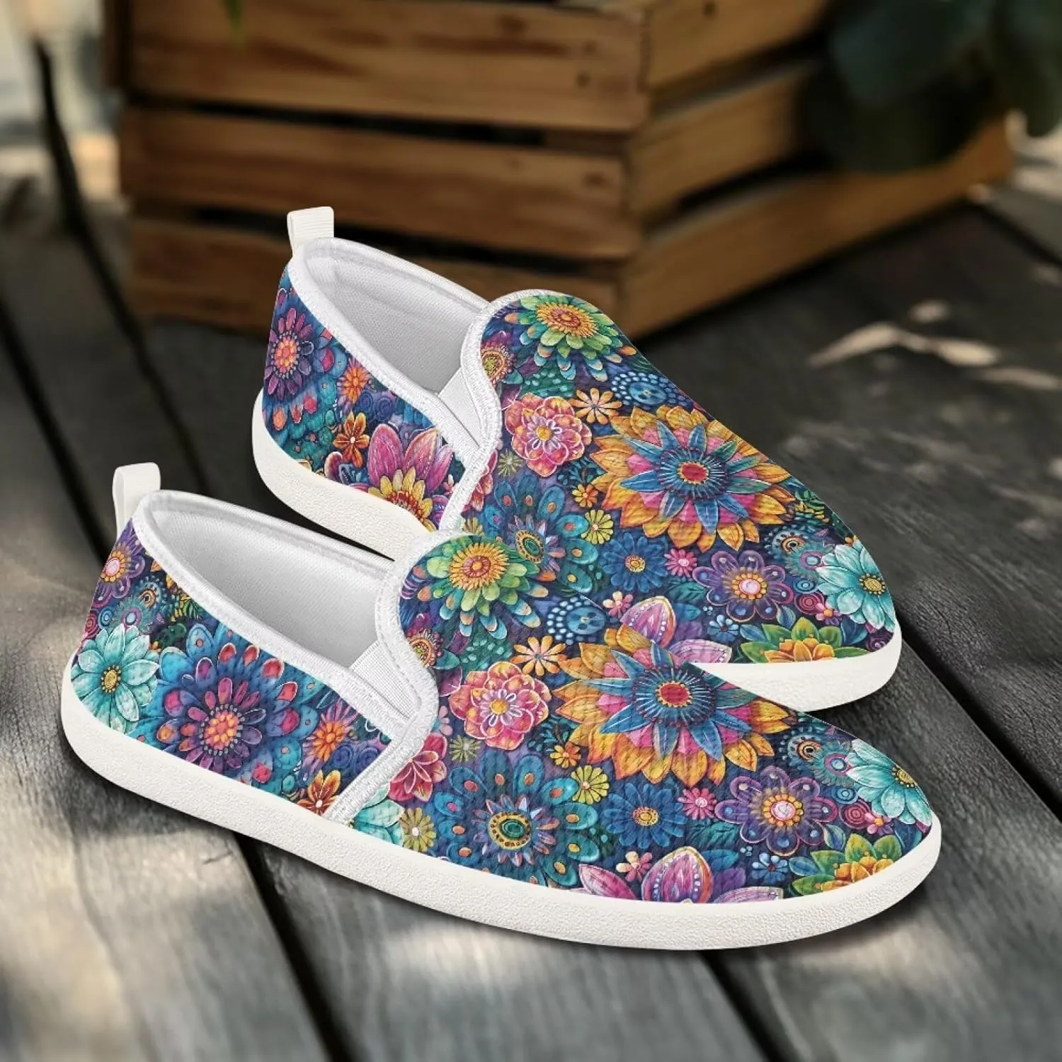 Women's Fashion Sneakers Casual Slip On Tennis Shoes Arch Support Walking Shoes for Women