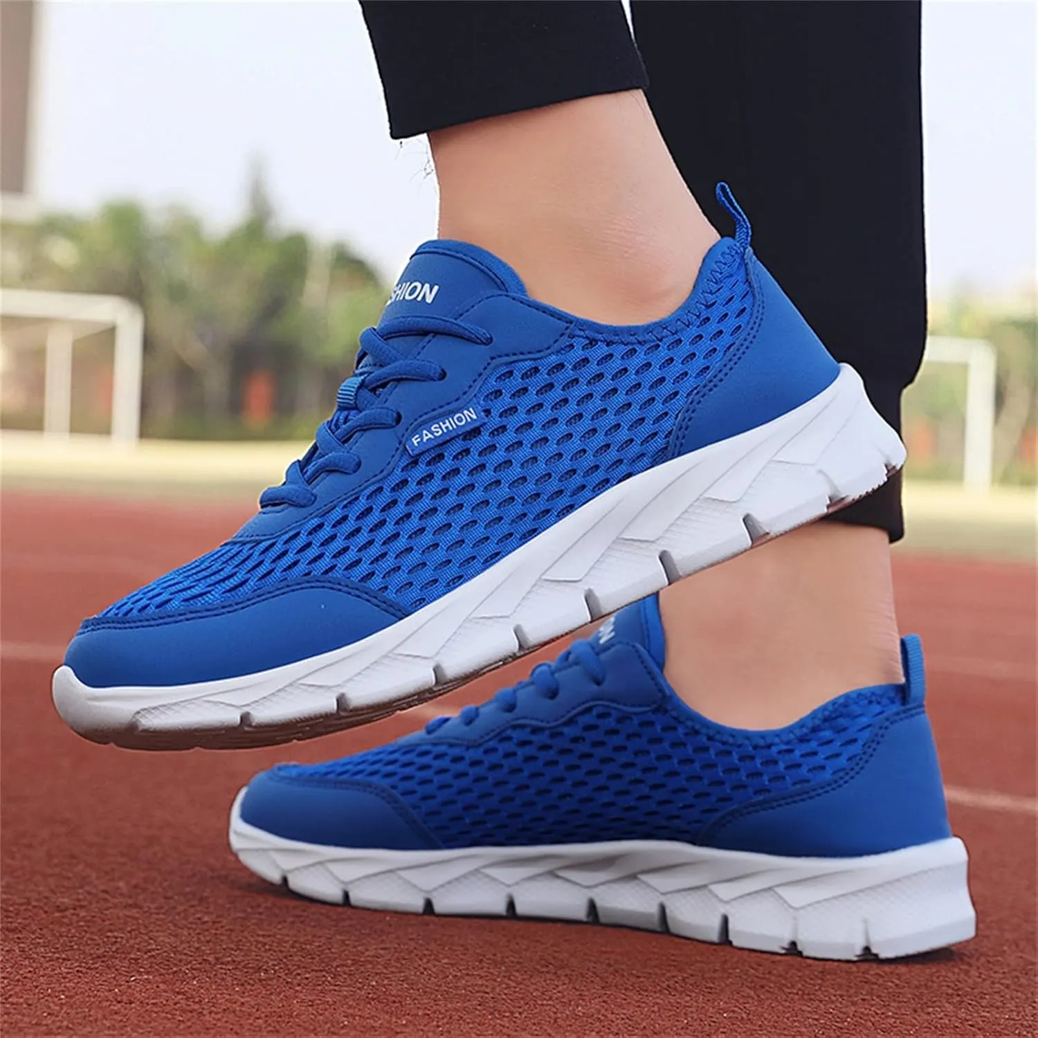 Women's Fashion Sneakers Lace Up Breathable Casual Waking Shoes Comfortable Tennis Shoes for Women Trendy Loafers for Women 2024 Slide On Sneakers for Women