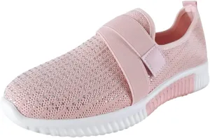 Women's Fashion Sneakers Lace Up Breathable Casual Waking Shoes Comfortable Tennis Shoes for Women Trendy Loafers for Women 2024 Slide On Sneakers for Women
