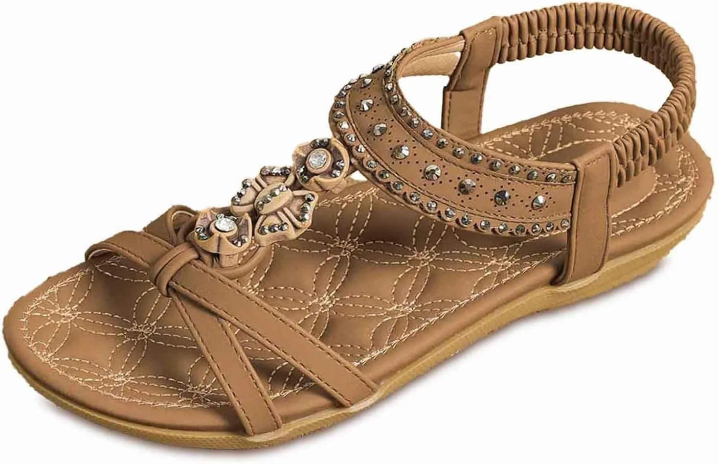 Women's Sandals Stylish Comfortable Casual Beach Footwear Slip-On Design for Everyday Wear and Travel