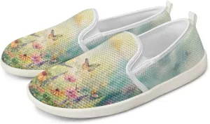 Women's Shoes Flats Casual Walking Shoes Women Slip On Sneakers Ladies Colorful Shoes