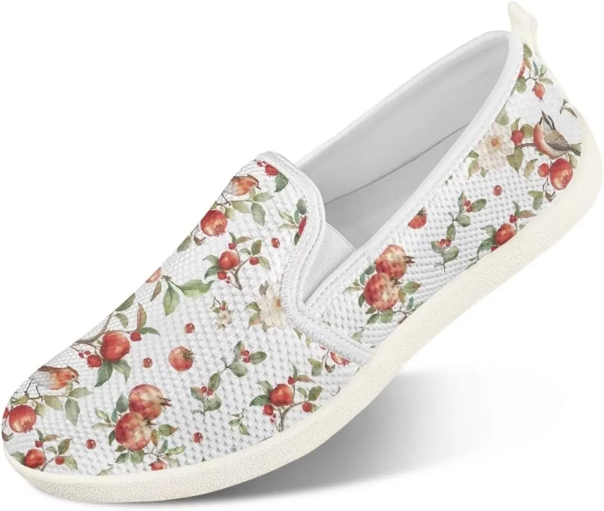 Women's Shoes Flats Casual Walking Tennis Shoes for Women Comfy Mesh Womens Slip On Shoes Casual Wide Ladies Non Slip Shoes
