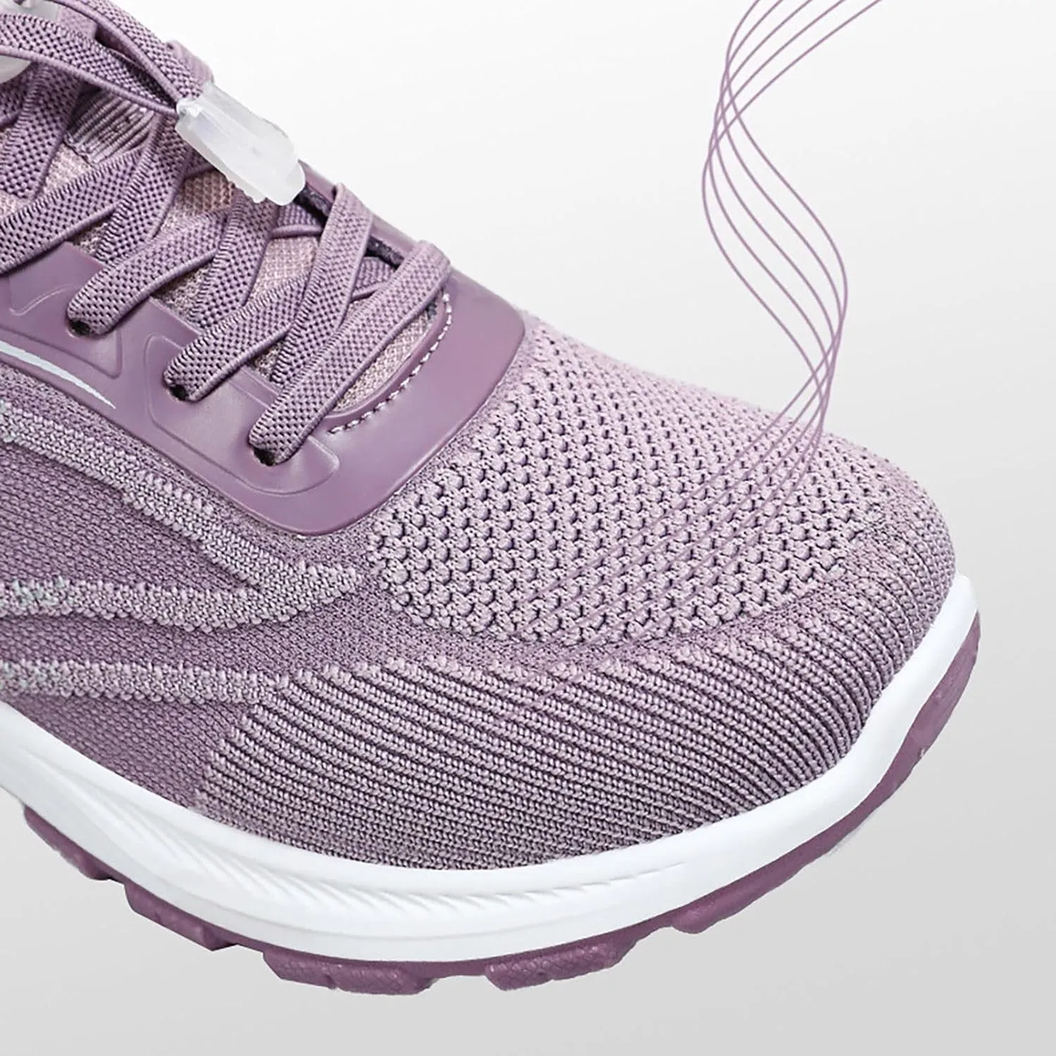 Women's Slip on Walking Shoes Comfy Knitted Non Slip Comfortable Running Shoes Breathable Mesh Sports Workout Tennis Shoes Lightweight Fashion Sneakers