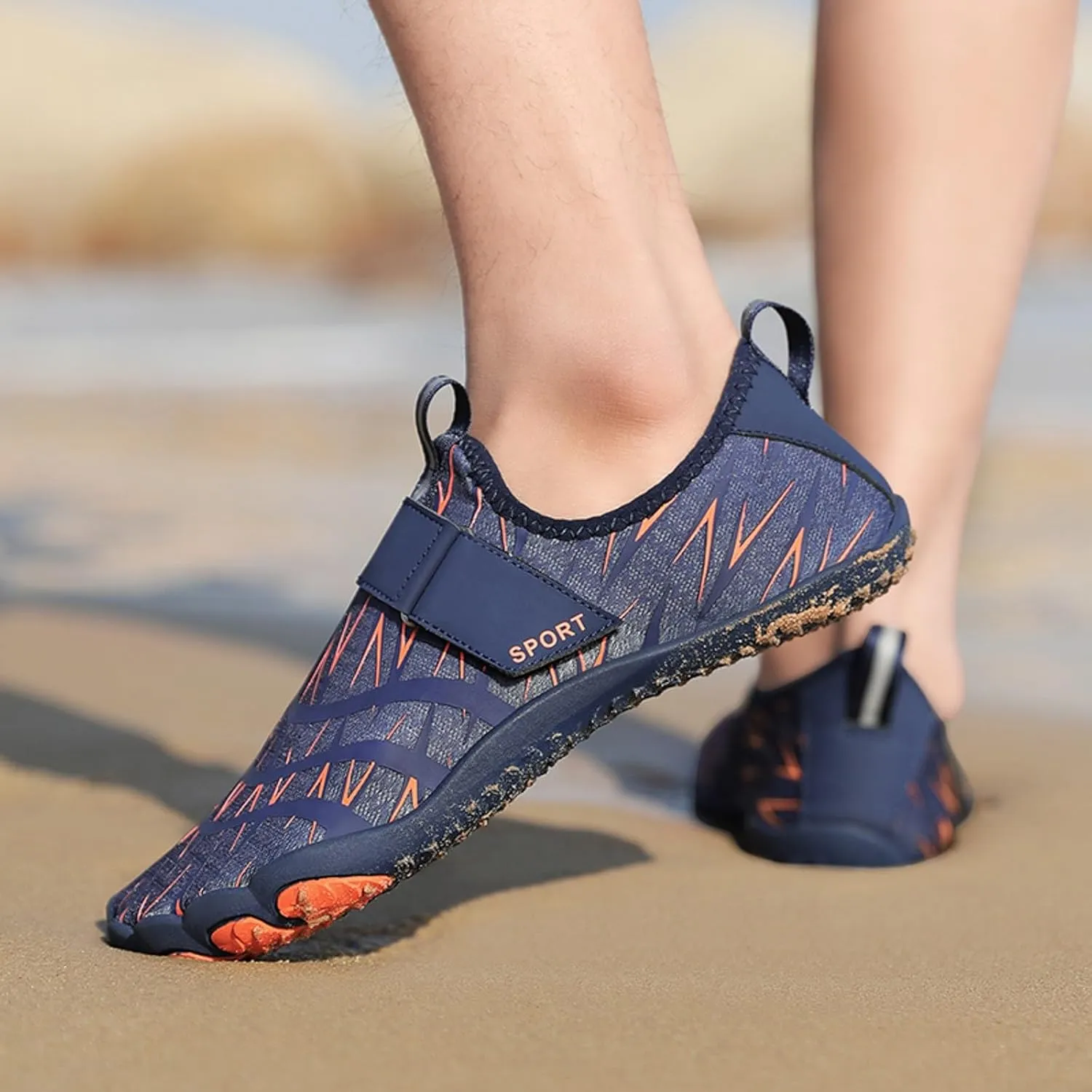 Women's Slip on Walking Shoes Comfy Knitted Non Slip Vintage Wide Running Shoes Breathable Gym Workout Shoes Ladies 2024 Fashion Sneakers