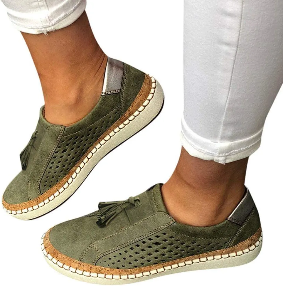 Womens Ultra Comfy Breathable Orthotic Libiyi Loafers Sneakers Shoes
