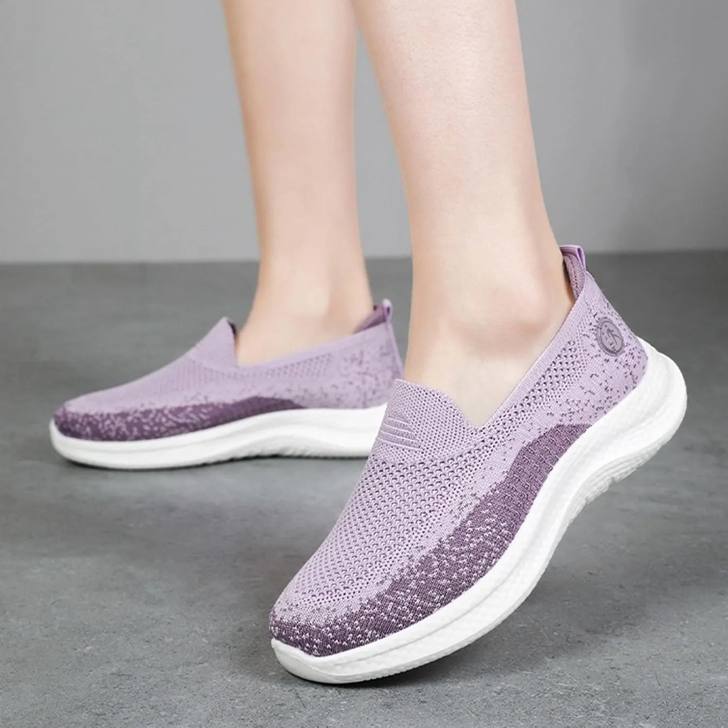 Women's Walking Shoes Slip On Running Sneakers Summer Casual Gym Workout Tennis Comfortable Casual Sports Shoes