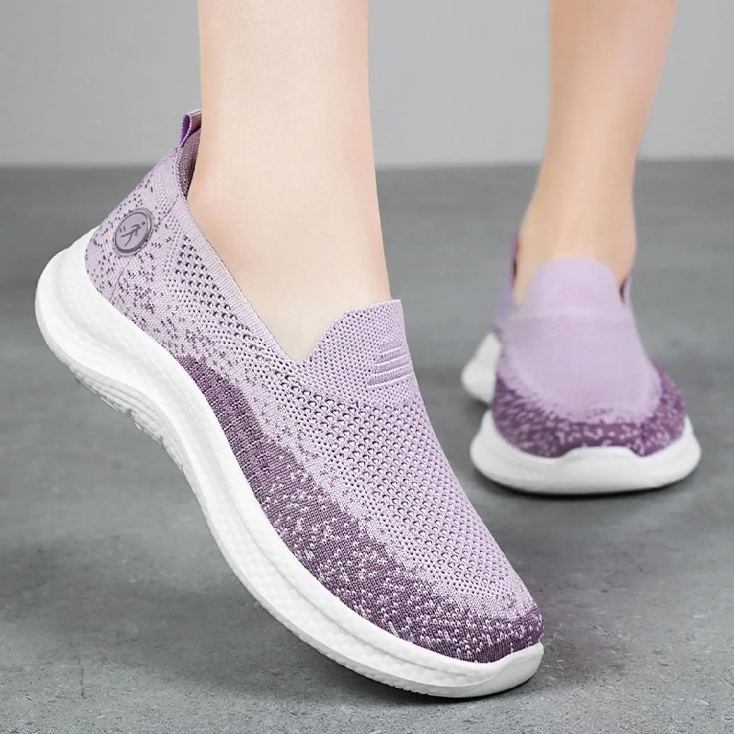 Women's Walking Shoes Slip On Running Sneakers Summer Casual Gym Workout Tennis Comfortable Casual Sports Shoes