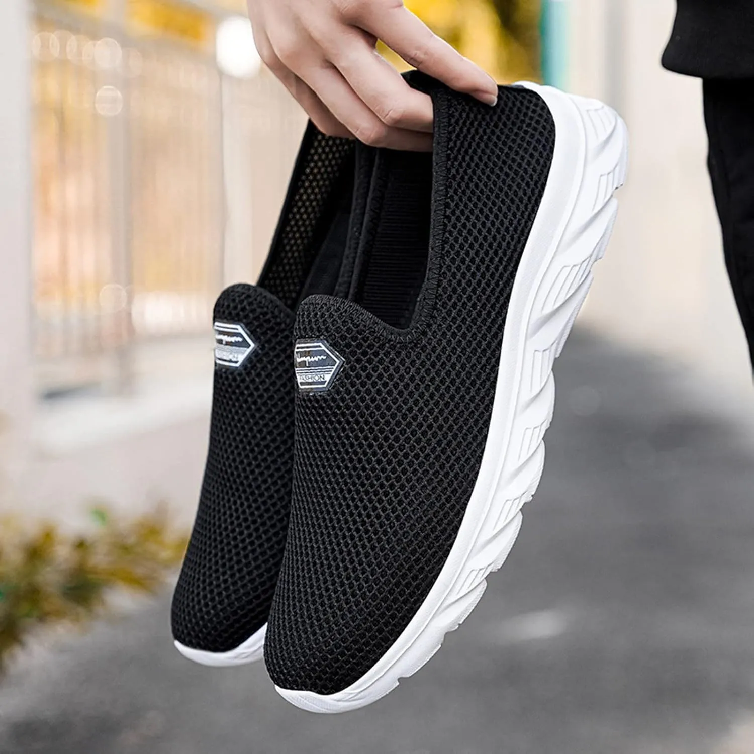 Womens White Tennis Shoes Leather Sneakers Casual Walking Shoes for Women Woman Running Shoes Comfy Loafers White Sneakers for Women Slip On
