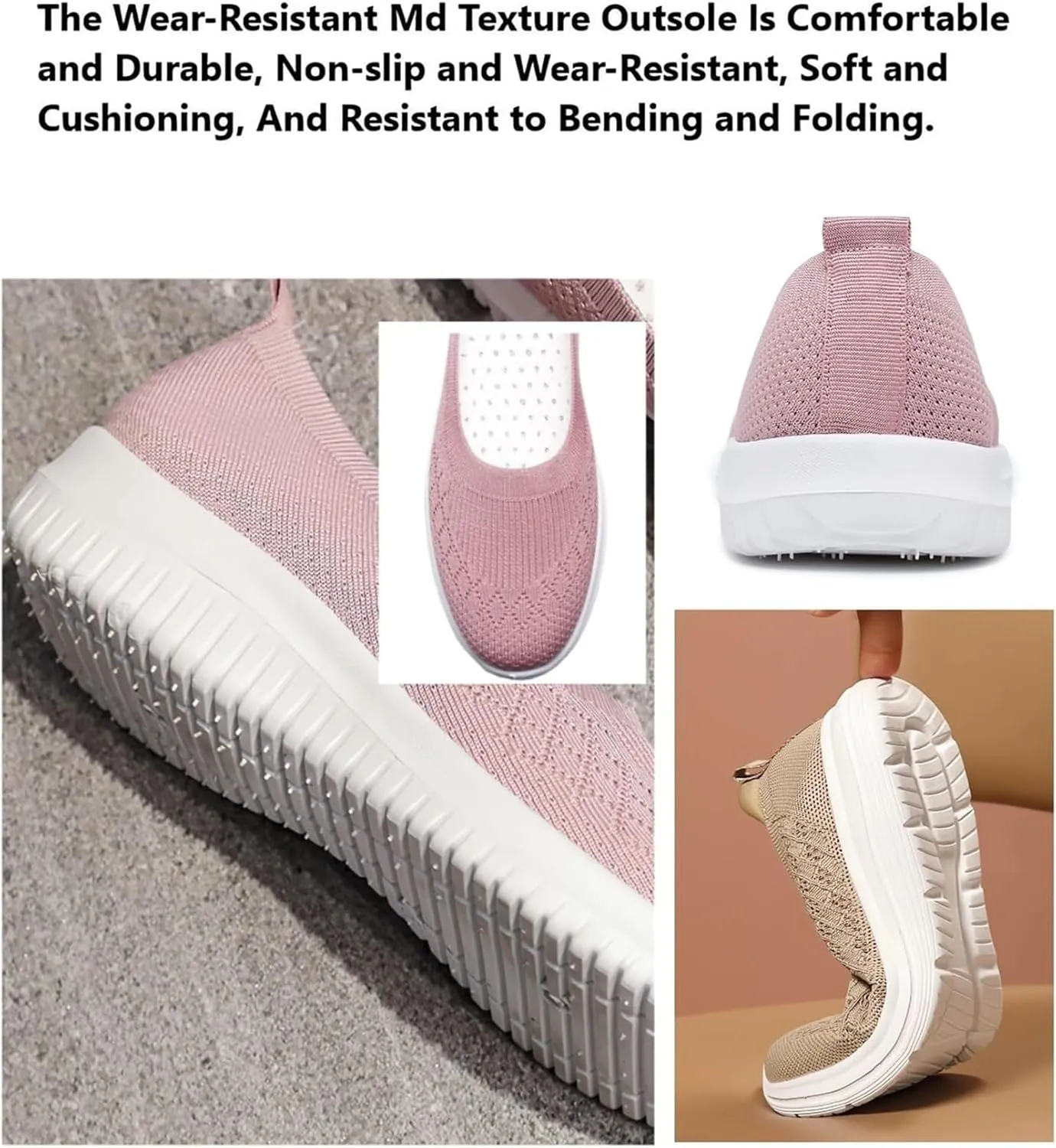Womens Woven Orthopedic Breathable Soft Shoes Go Walking Womens Breathable Walking Shoes Slip On Mesh Knitted Flats Gym Sneakers Lightweight Casual Easy Shoe Arch Support Orthopedic Flat Footwear