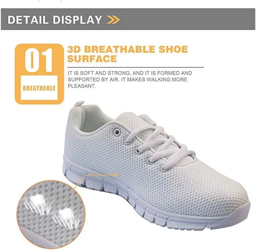 XYZCANDO Stylish Athletic Shoes Athletic Sneaker Women Shoes Sneakers Breathable Mesh Running Shoe