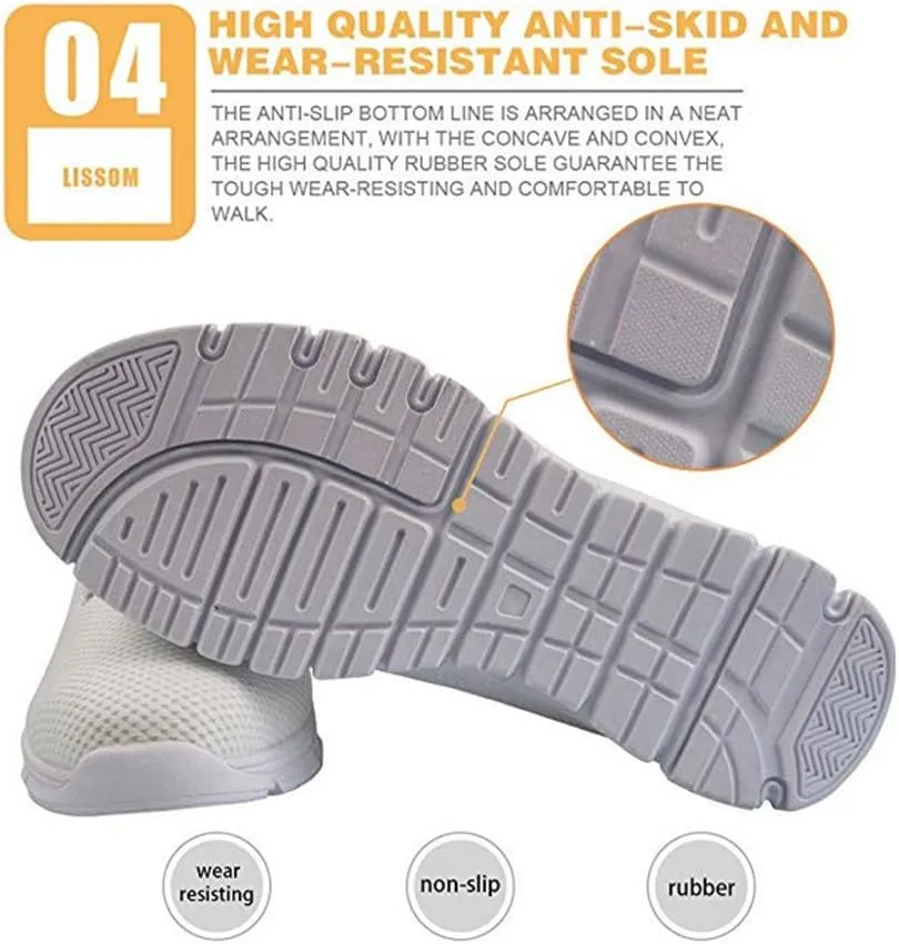 XYZCANDO Stylish Athletic Shoes Athletic Sneaker Women Shoes Sneakers Breathable Mesh Running Shoe