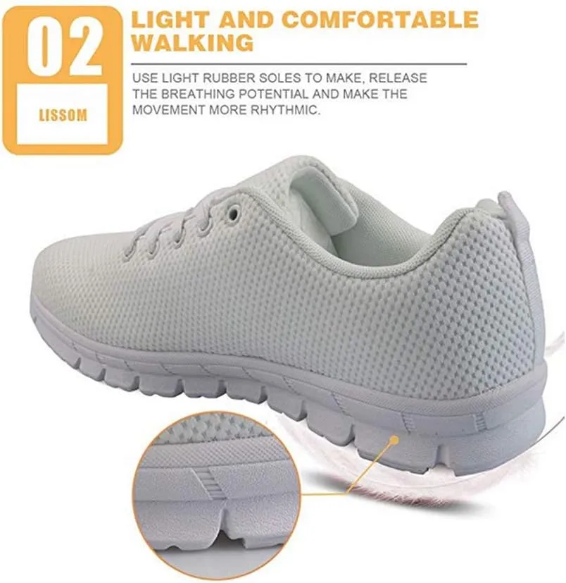 XYZCANDO Stylish Athletic Shoes Athletic Sneaker Women Shoes Sneakers Breathable Mesh Running Shoe