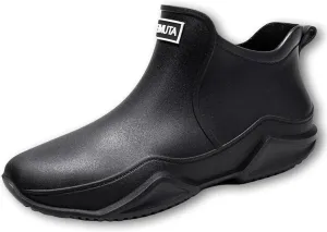 Zemure Rainies Rain Boots, Waterproof Non-Slip Rain Boots for Outdoor, Trendy Short Rain Boots for Women Men, Fishing Garden Mud Rubber Boots